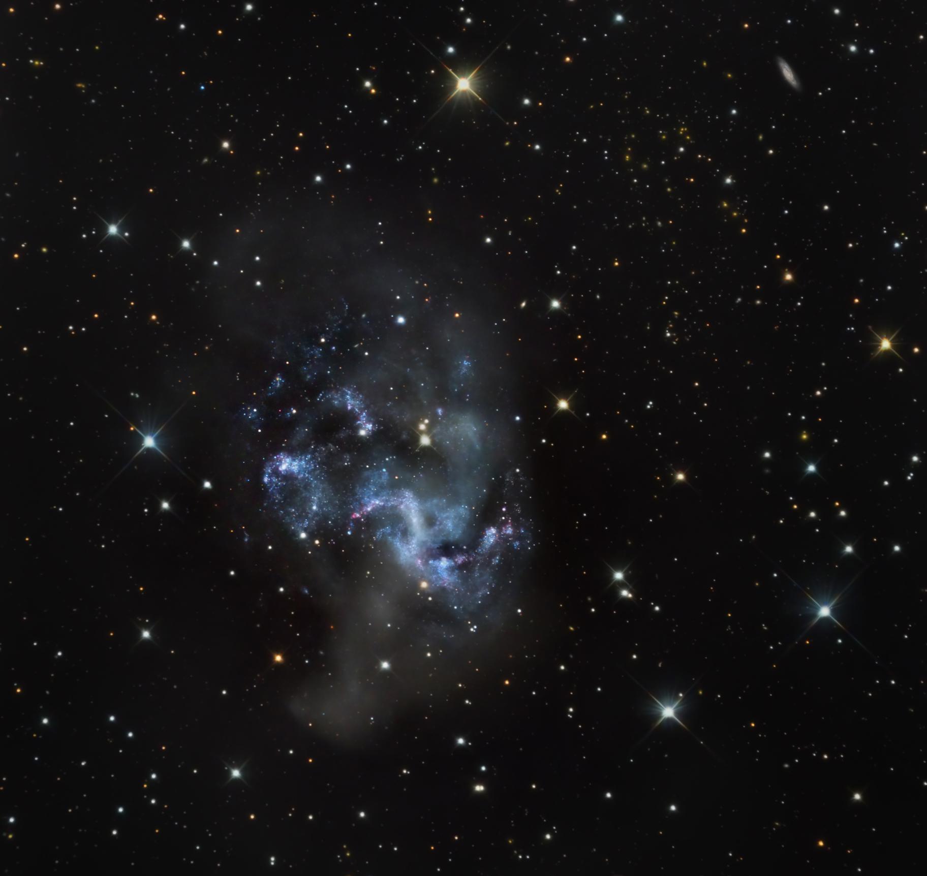 Astronomy preview: topsy-turvy-galaxy